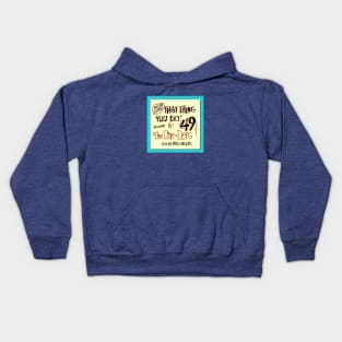 Guy's One-ders Sign Kids Hoodie